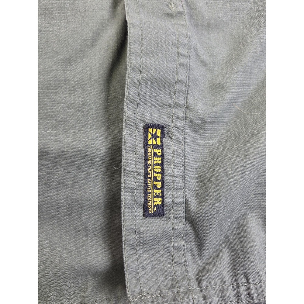 Propper Tactical Duty Shirt Mens Large Regular OD Green Long Sleeve Ripstop... - Picture 4 of 10